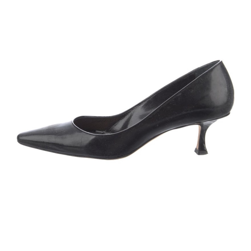 Manolo Patent Leather Pumps